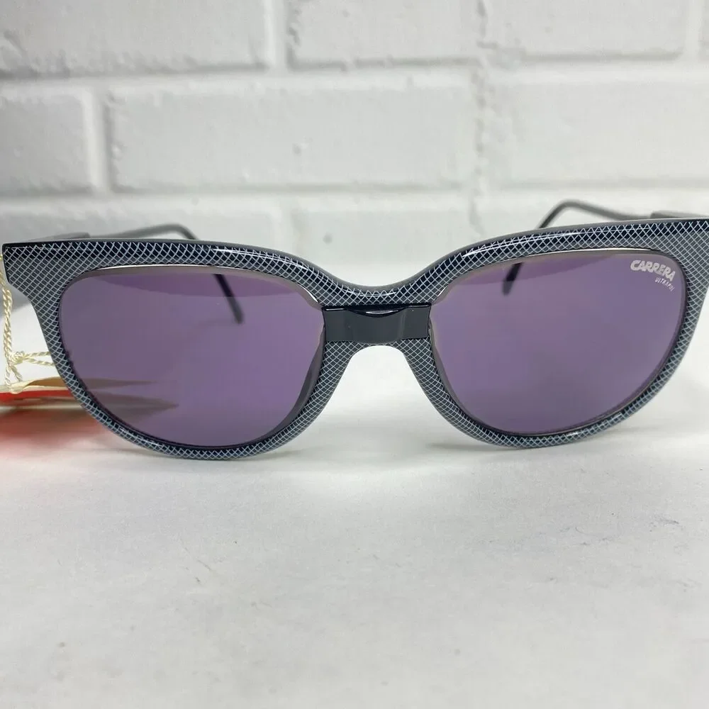 Carrera 5426 91 Large silver/black Vintage SunglassesSuper Rare H2041‎